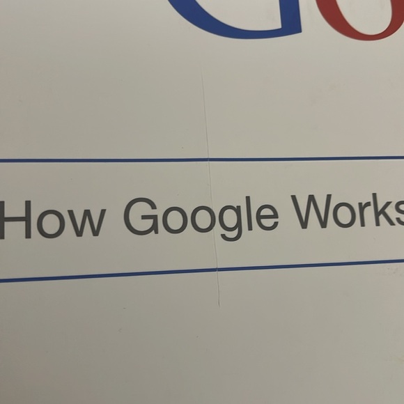 3/$30 How google works book‎ - Picture 2 of 3